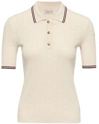 Moncler - Short Sleeve Polo - Lyst