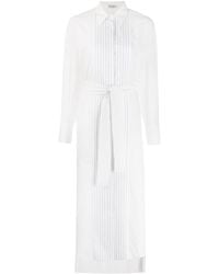 brunello cucinelli white dress