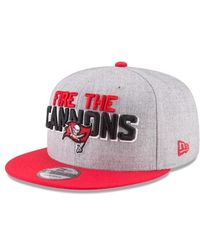 KTZ Casquette NFL Tampa Bay Buccaneers Draft 2018 9FIFTY Snapback Gris - Multicolore