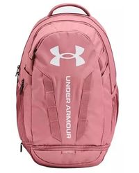 Under Armour - Sac à dos Hustle 5.0 Backpack Rose - Lyst