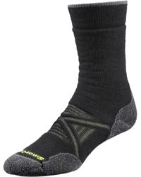 Smartwool Outdoor Medium Crew Wandersocken - Schwarz