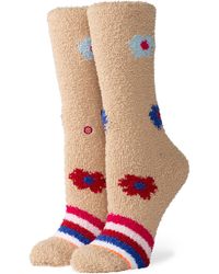Stance Bundle Up Cozy Crew Sneakersocken - Natur