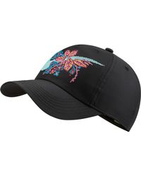Nike Floral Cap Mädchen - Schwarz