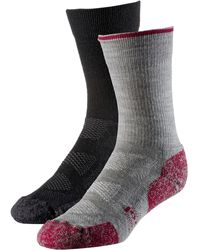 Smartwool Doppelpack Sport Light Crew Wandersocken - Grau