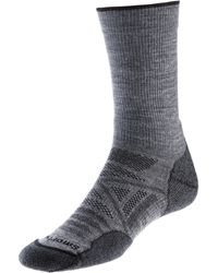 Smartwool Outdoor Light Crew Wandersocken - Grau