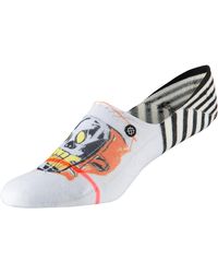 Stance Mr Roboto Sneakersocken - Weiß