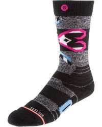 Stance OVER THE CALF NORDIC MAZE Sportsocken - Grau
