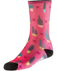 Smartwool Light Margarita Crew Wandersocken - Rot