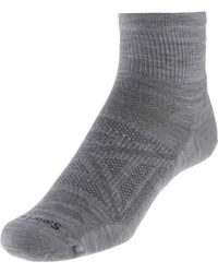 Smartwool PhD Outdoor Ultra Light Mini Wandersocken - Grau