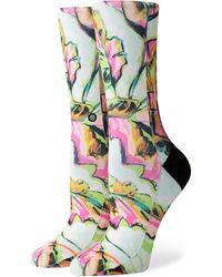 Stance Logging Out Crew Sneakersocken - Grün