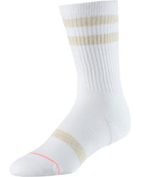 Stance CLASSIC UNCOMMON CREW Sneakersocken - Weiß
