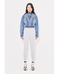 SRVC Studio - Uma Jacket Denim Blues - Lyst