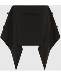 SRVC Studio - Serpentine Tailored Skirt - Lyst