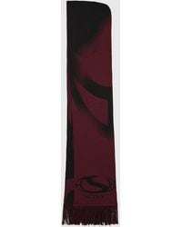 SRVC Studio - Srvc Hooded Scarf Bordeaux - Lyst