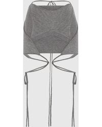 SRVC Studio - Armour Knit Skirt - Lyst