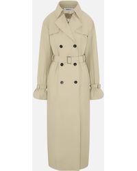 SRVC Studio - Seren Trench Coat Light - Lyst
