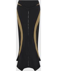 SRVC Studio - Inverse Track Skirt - Lyst
