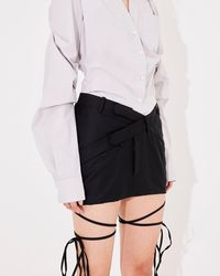 SRVC Studio - Staff Mini Skirt - Lyst