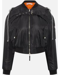 SRVC Studio - Harness Hooded Bomber - Lyst
