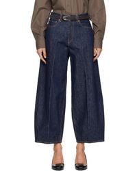 6397 - Cropped Roomy Jeans - Lyst