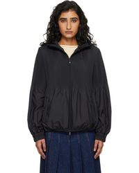 Moncler - Anemone Pleated Hooded Jacket - Lyst
