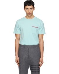 Thom Browne - Milano Cotton Oversized Pocket T-Shirt - Lyst