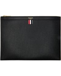 Thom Browne - Pebble Grain Large Document Holder - Lyst