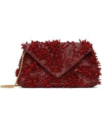 Dries Van Noten - Small Embellished Mattelasse Envelope Bag - Lyst