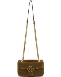 gg marmont 2.0 matelassé velvet shoulder bag