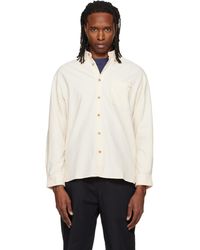 A.P.C. - Off- Mateo Logo Shirt - Lyst