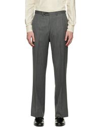 Husbands - Ssense Exclusive Wool Trousers - Lyst