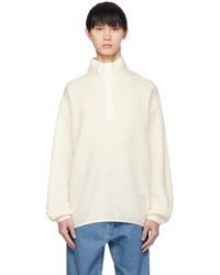 Nanamica - Off- Placket Sweater - Lyst