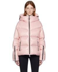 Moncler - Pink Huppe Down Jacket - Lyst