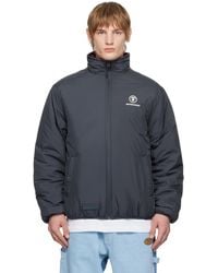 Aape By A Bathing Ape - 'Aape Now' Moonface Logo Zip-Up Reversible Jacket - Lyst