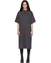 Fear Of God - Long T-Shirt Midi Dress - Lyst