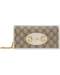 Gucci GG Supreme 1961 Jackie Card Case Wallet (SHF-Roet5l) – LuxeDH