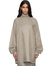 Rick Owens - Taupe Concordians Jumbo Turtleneck - Lyst
