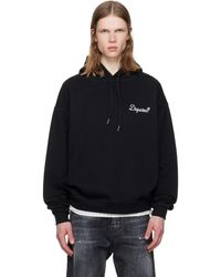 DSquared² - D2 Signature Relax Fit Hoodie - Lyst