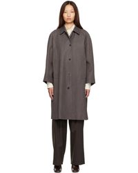 NOTHING WRITTEN - Balmacaan Coat - Lyst