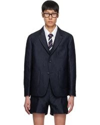 Thom Browne - Olympic Matelassé Unconstructed Sport Blazer - Lyst