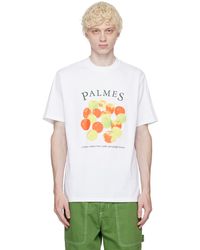 Palmes - T-shirt 'apples' blanc - Lyst