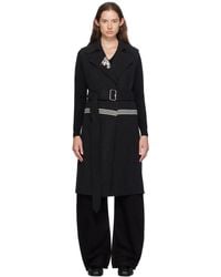 Burberry - グレー ウール ベスト コート - Lyst