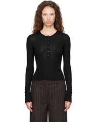 mfpen - Long Sleeve Henley - Lyst