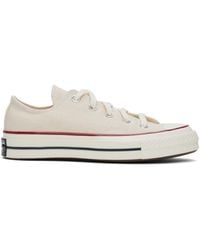 Converse - Off- Chuck 70 Low Top Sneakers - Lyst