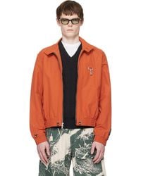 Reese Cooper - Nylon Cinched Harrington Jacket - Lyst
