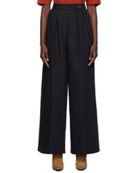Dries Van Noten - Wide Pleated Trousers - Lyst