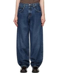Agolde - Tapered Regenerative Cotton Denim Jeans - Lyst