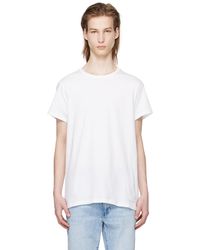 Calvin Klein - Ensemble de trois t-shirts blancs - Lyst