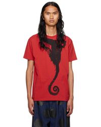 Vivienne Westwood - T-shirt rouge à image - Lyst