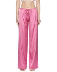Jacquemus arancia Crop Leggings in Pink Womens Trousers Slacks and Chinos Slacks and Chinos Jacquemus Trousers 